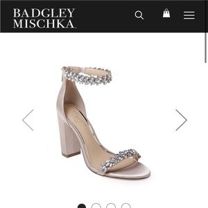 Jewel by Badgley Mischka Mayra Ankle Strap Evening Heel